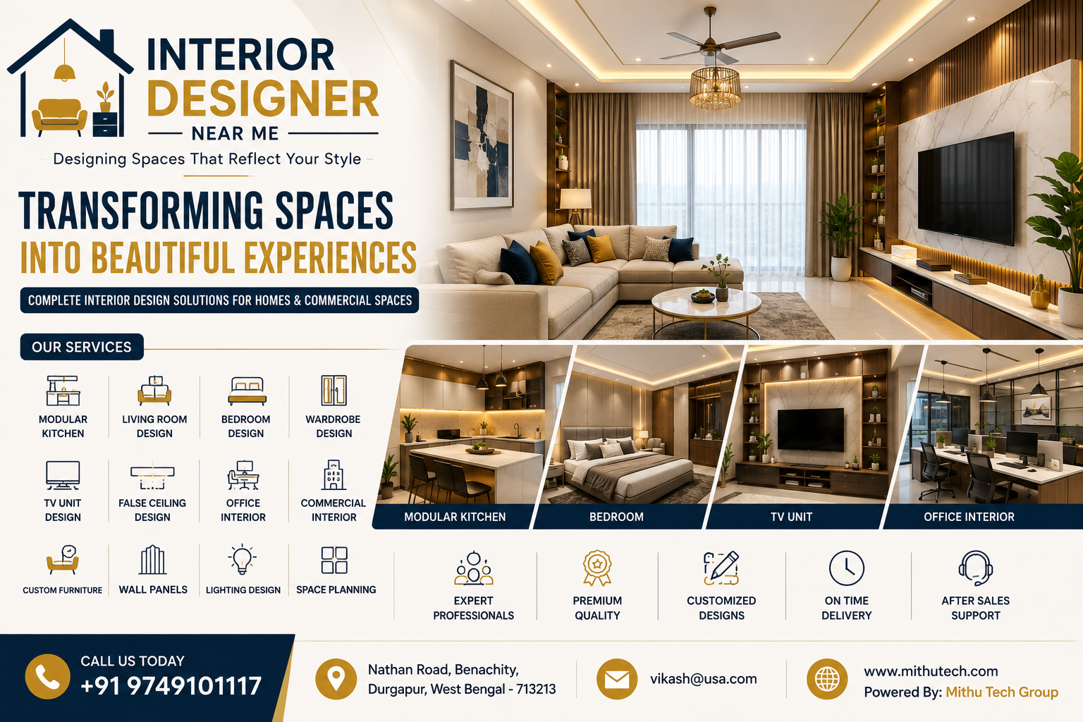 Why Choose Interior Designer Near Me for Your Dream Home? 2026